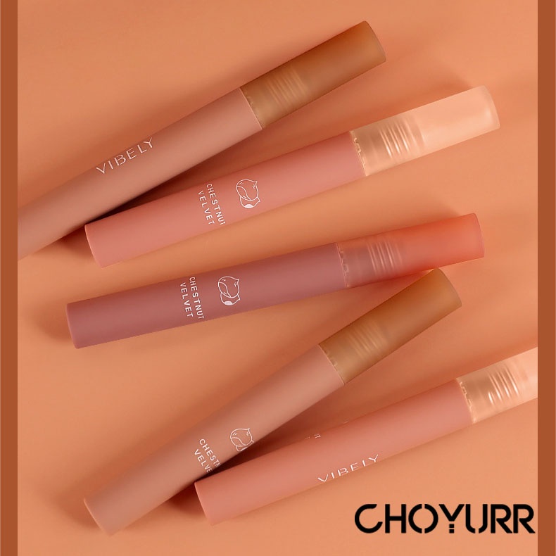 【COD】Lipcream Kiss Beauty Velvet Matte Lip Gloss Waterproof Tahan Lama Korea Original Import Makeup-CH
