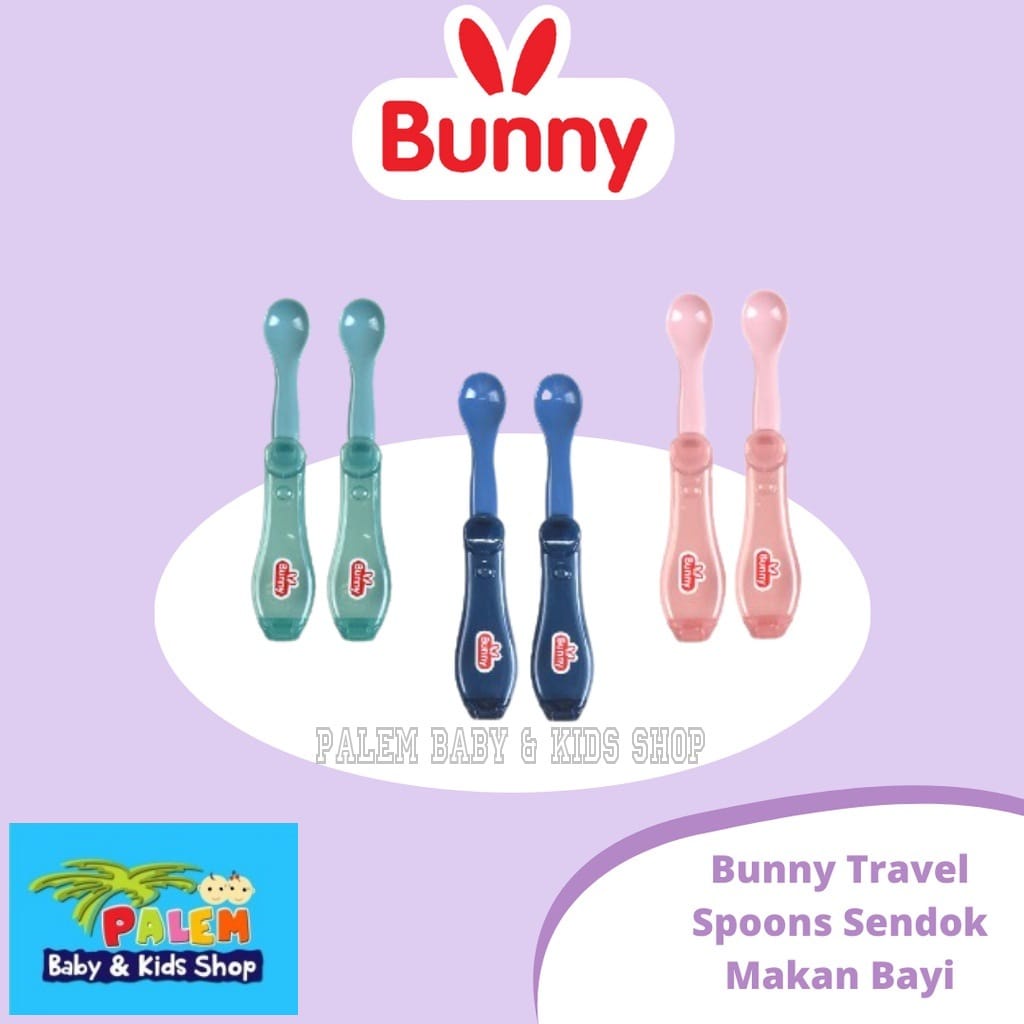 Sendok Makan Bayi | Lusty Bunny Spoon Travel Set