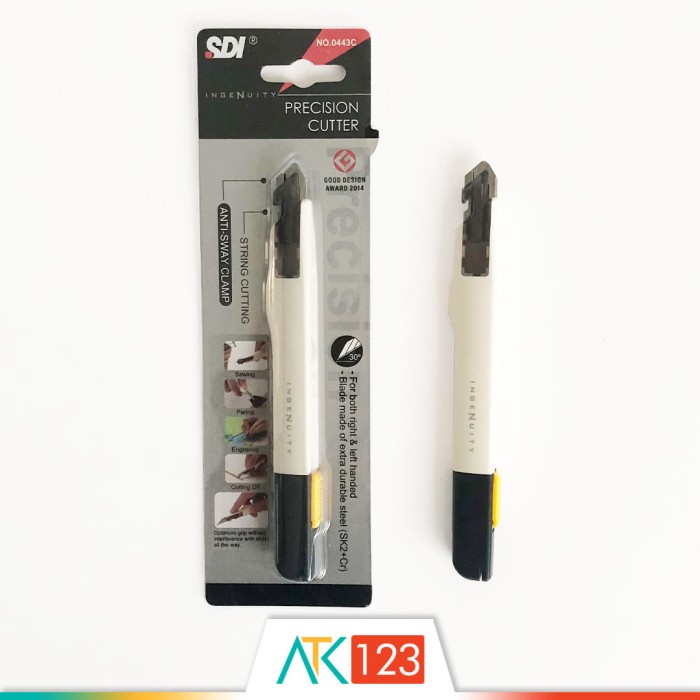 

Pemotong Precision Cutter 30 Derajat Sdi Ingenuity No. 0443C