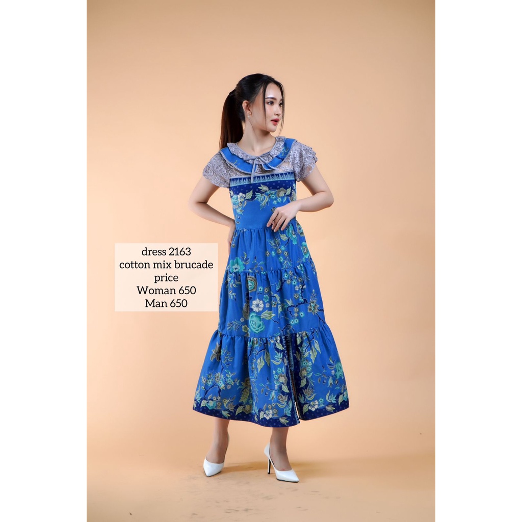 Rebecca Blue Batik Dress