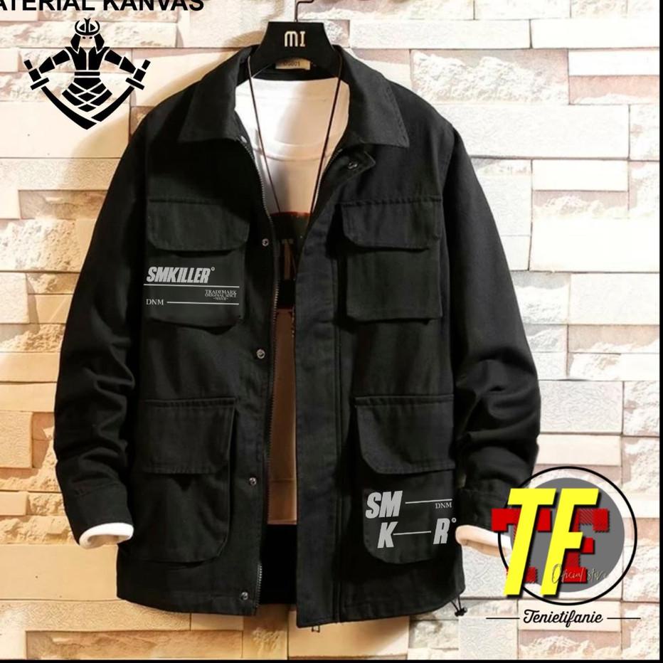 ❊ TF Store Original Sm killer Jaket Semi Parka Kanvas Big Size XXL ♦