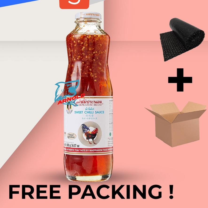 

✴ Maepranom Sweet Chili Sauce 980 gr Thailand Brand Saus Chilli Thai Sauce ➼