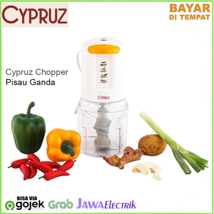 Food Processor Penggiling Makanan Cypruz Chopper Pisau Ganda