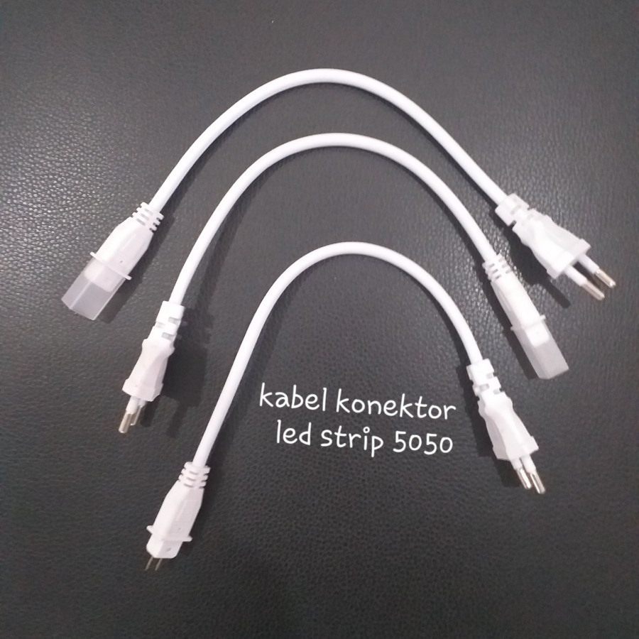 Kabel Colokan Soket Socket NEON FLEX LED Selang Strip / Kabel Power