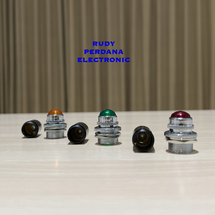 PILOT LAMP LAMPU PILOT PANEL INDIKATOR 16MM DIAMOND DH16-TH