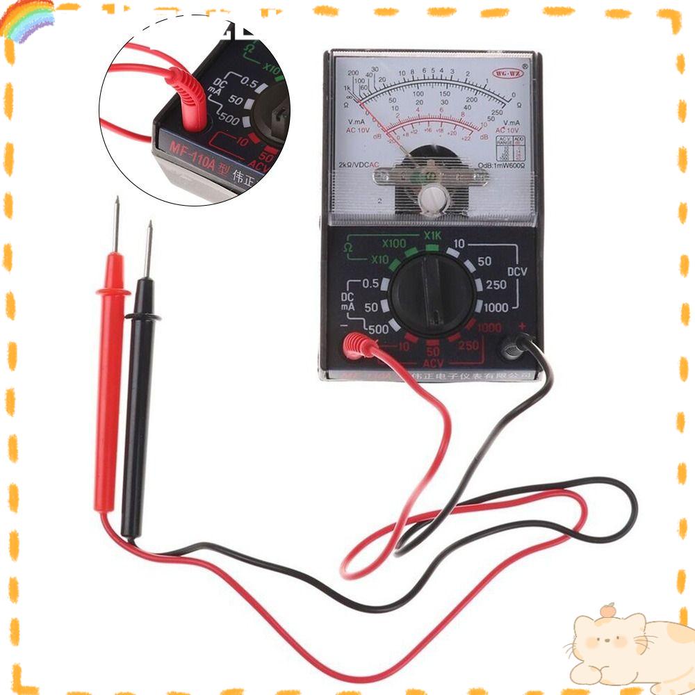 Solighter Analog Multimeter MF-110A OHM Tester Multitester Voltmeter