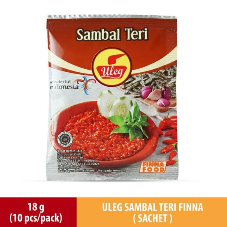 

B80 Sambal uleg - Teri (10x15Gr) PROMO SPESIAL ㅥ