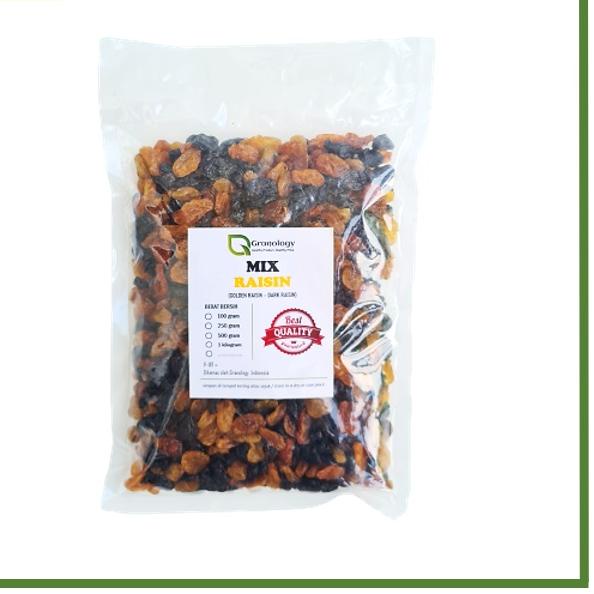 

➫ Mix Raisin 1 kilogram (Dark Raisin & Golden Raisin) ۝