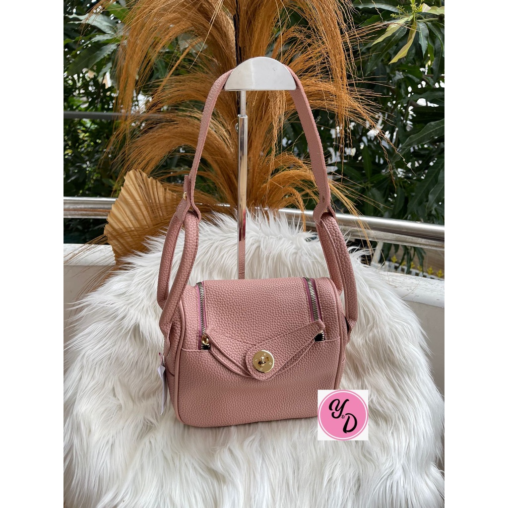 YUDE!!! TAS WANITA LINDOY BAHAN JERUK TERBARU 2022 UK 20 X17 CM