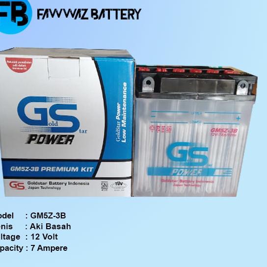 AKI MOTOR BASAH GS POWER GM5Z-3B 