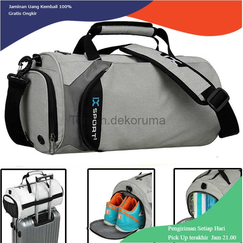 TD - TRV INOXTO Tas Jinjing Selempang Duffel Gym Fashion Travel Bag - 8036A