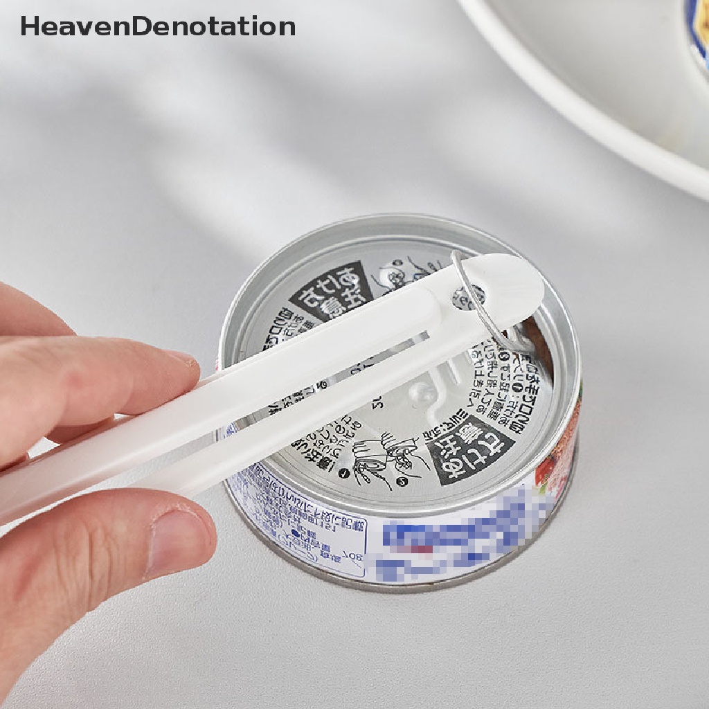[HeavenDenotation] Simple al White Colander Food Can Opener Sendok Saringan Tuna Dapur HDV