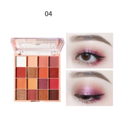 Lameila 3043 16 color Eyesshadow Palette Matte Pearlescent LS