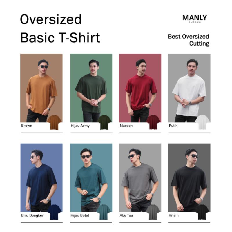 MANLY OVERSIZE PASTEL SERIES PREMIUM