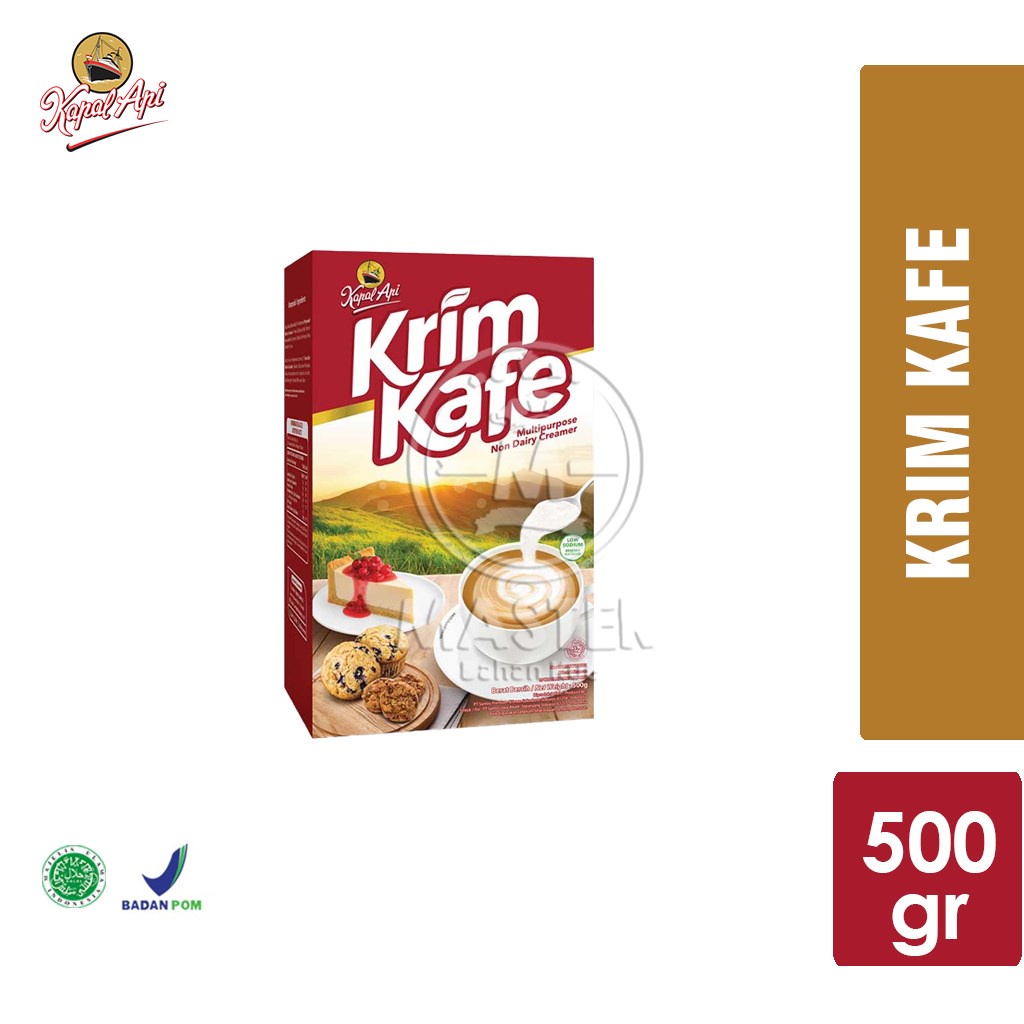 

Krim Kafe Kapal Api / Non Dairy Creamer / Krimer [500 gr]