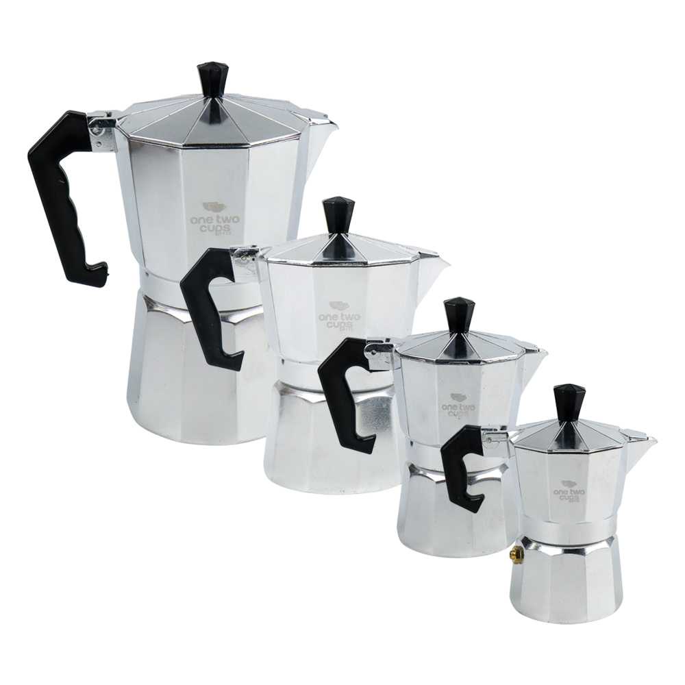 (BISA COD) FTIHSHP  Espresso Coffee Maker Moka Pot Teko Stovetop Filter - JF112