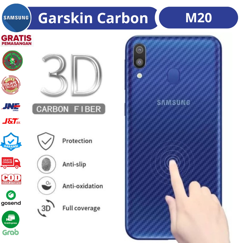 Garskin Handphone Samsung M20 bisa cod