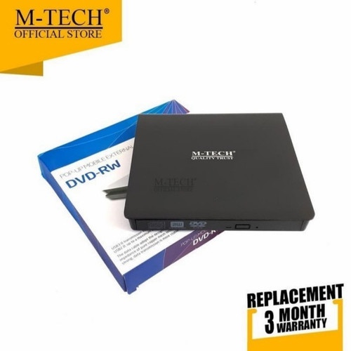 MTECH DVD RW External USB 3.0 M-TECH OPTICAL DRIVE - 03626