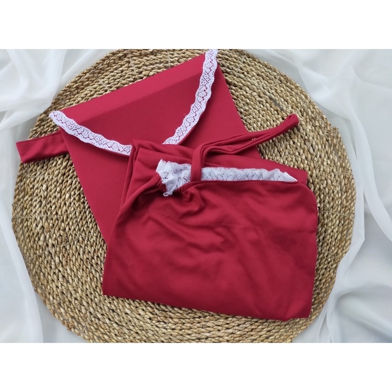 MUKENA JUMBO FREE TAS AMPLOP RENDA PREMIUM | MUKENAH TRAVELING DEWASA | Mukenah Hyget Polos All Size Free Tas
