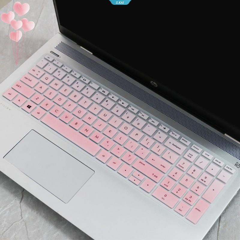 Laptop Keyboard cover Silicone Universal 15.6 &quot;HP Series 15-cc707TX 15s-e 15-bw 15-BS 15g-b 15g-b 15-n 15-CX BF cover Waterproof keyboard Cover 【 ZK 】