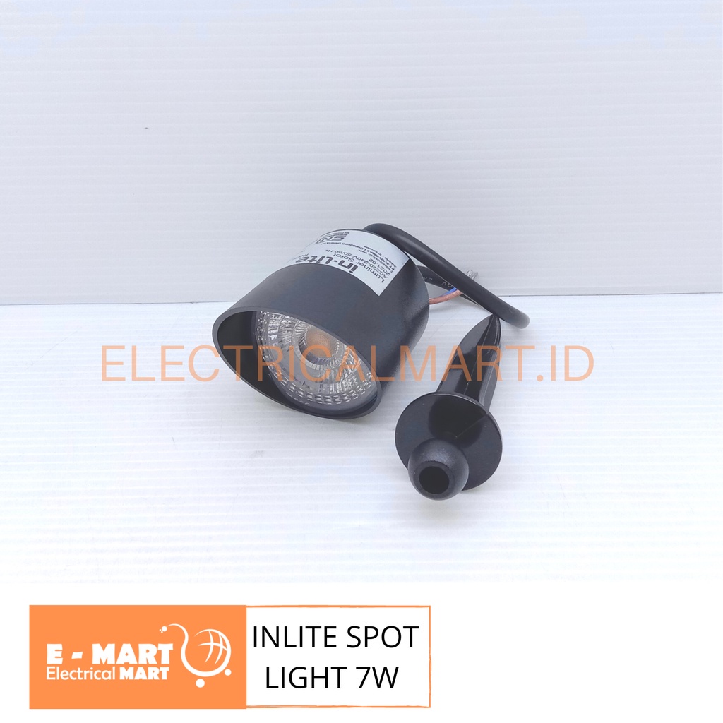 INLITE Lampu Sorot Tancap Tanam LED 7W / Lampu Spotlight IP65 KUNING / LAMPU TANCAP TAMAN