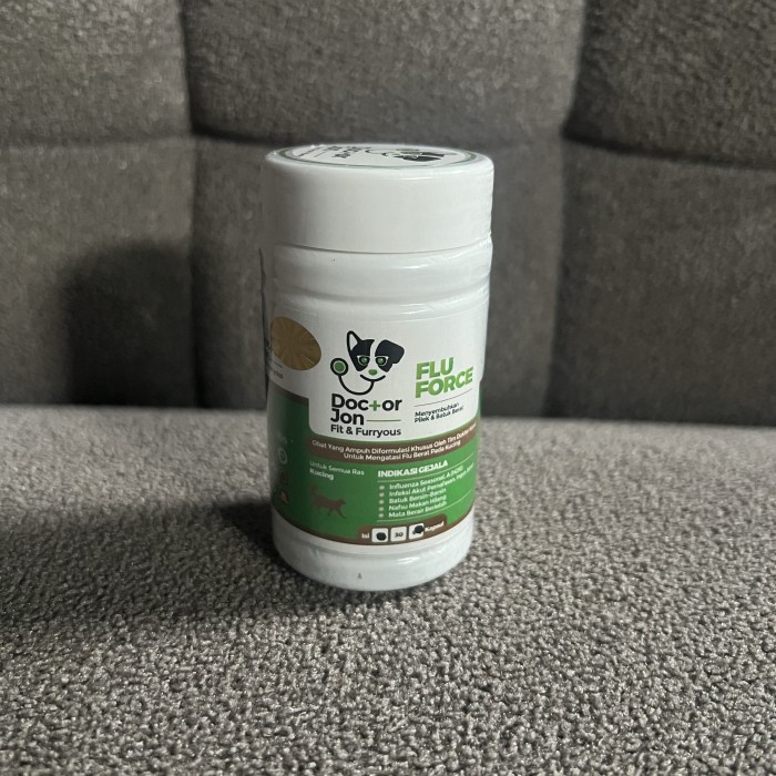 Terlaris Obat Flu / Pilek Kucing Doctor Jon Flu Force