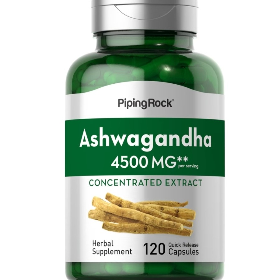 Pipingrock Ashwagandha 4500 mg isi 120; ashvagandha, aswagandha