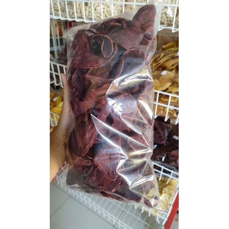 

Keripik Ubi Ungu Original kriuk enak, lezat,, bergizi kemasan 200gr