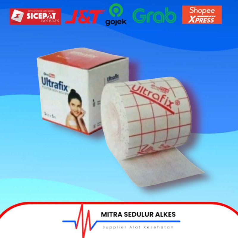 Ultrafix 5x5 Onemed Plester 5cm x 5m