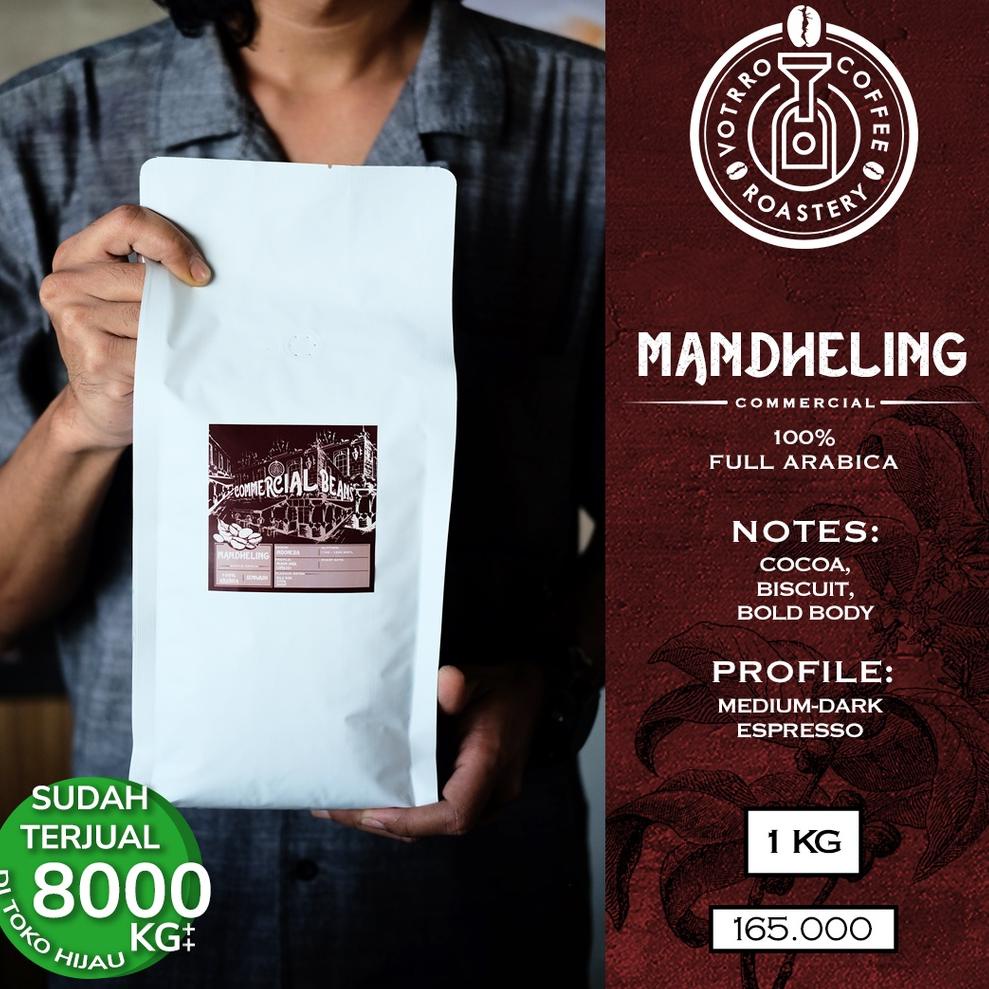 

COD Kopi Arabika Mandheling 100% Full Arabica For Espresso Roasted Beans Commercial - MURAH 1 Kg Ori