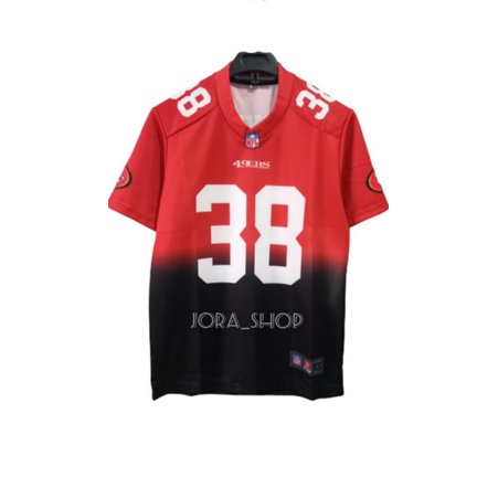 JERSEY NFL JARRYD HAYNE JERSEY MERAH JERSEY HAYNE GRADE ORI