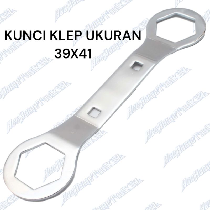 KUNCI KLEP BUKA TUTUP MUR KOPLING 39 MM X 41 MM KUNCI KELEP KAMPAS BAUT COUPLING CVT BLOK MESIN MATIC VARIO BEAT MIO SOOPY N-MAX