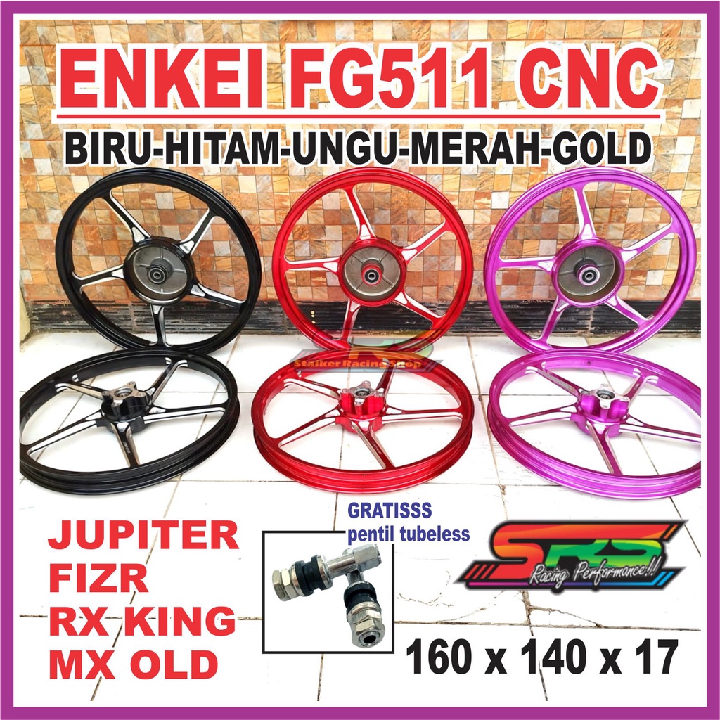VELG ENKEI FG 511 FG 505 CNC FIZR JUPITER