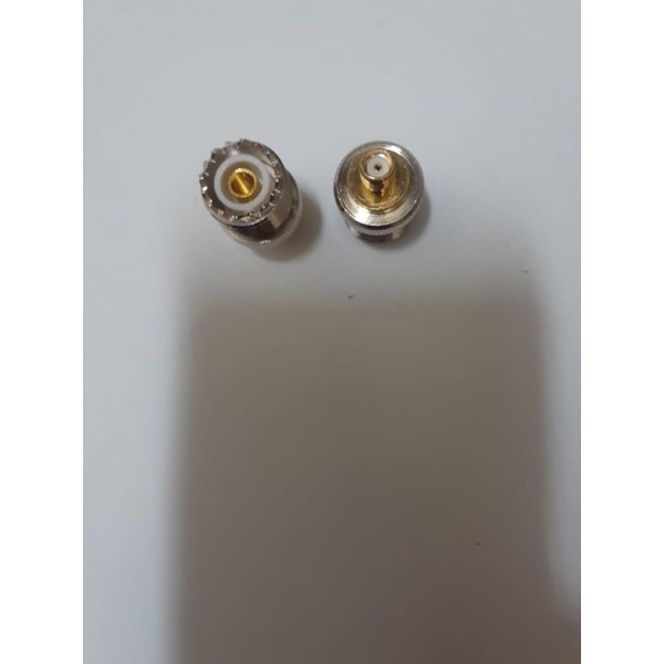 Konektor PL Female to SMA Female Sambungan PL259 Radio HT Connector ke
