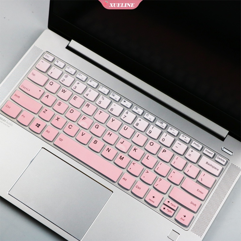 Cover keyboard laptop Silikon 14-inci film Pelindung Kulit ultra-Tipis Untuk Lenovo Xiaoxin Air14 2020model film keyboard laptop Tahan Air.  [ZXL] Baju Kaos Distro Pria Wanita Lengan Pendek