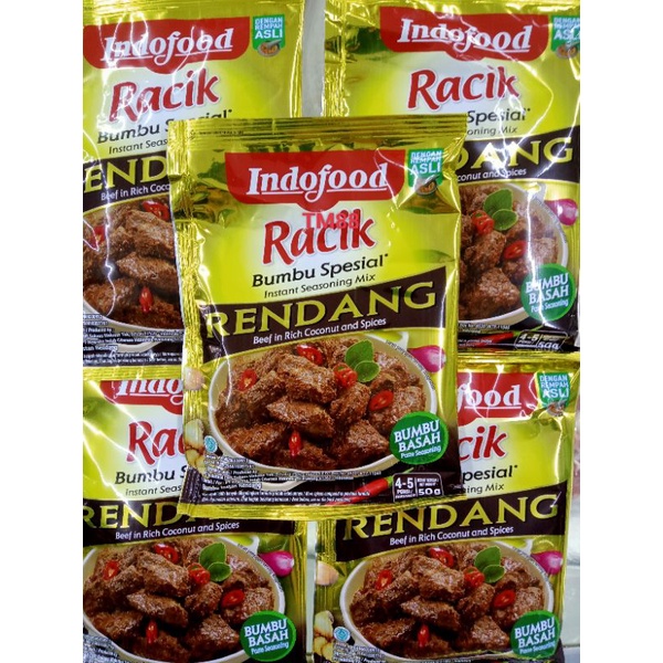 

BUMBU INSTAN RENDANG/RACIK BUMBU SPECIAL/INSTANT SEASONING MIX INDOFOOD