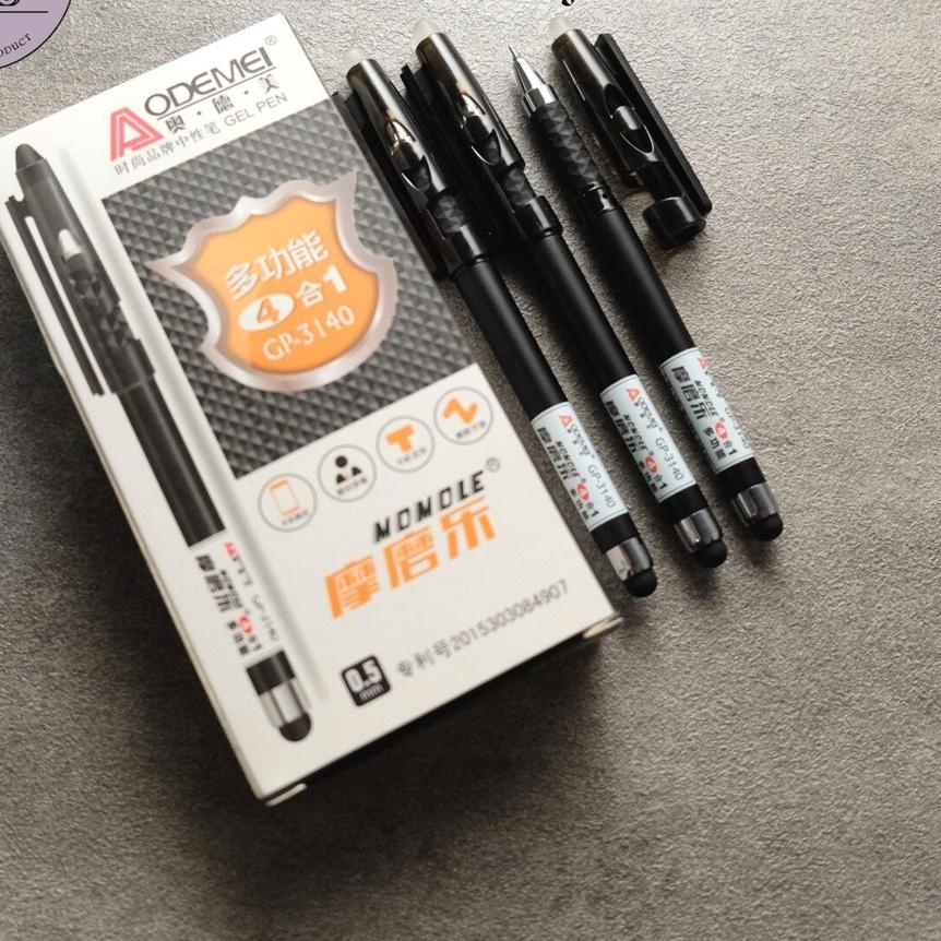 

TREN MASA KINI 12 PCS PULPEN HAPUS MULTIFUNGSI ERASABLE PEN 4 IN 1 PENA HAPUS PULPEN UNIK LUCU BISA COD ALAT TULIS L4R~