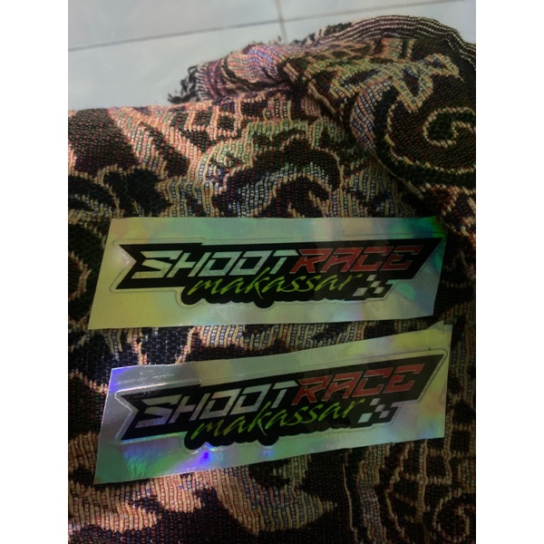 stiker shootrace_makassar