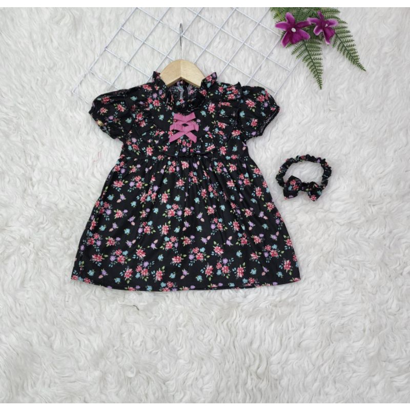 Baju anak perempuan Dress flower baby girl