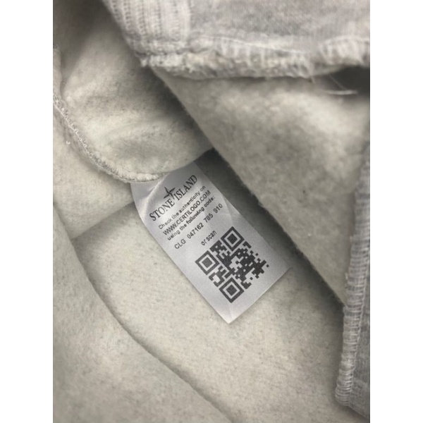 -FRMNSH- HOODIE ZIPPER STONE ISLAND ABU FULL TAG LABEL CASUAL HYPE