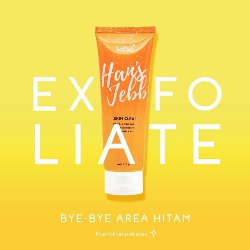 SALSA Hans Jebb Gel Skin Cleaner Indonesia / Perontok Daki&amp;Ketiak Hitam