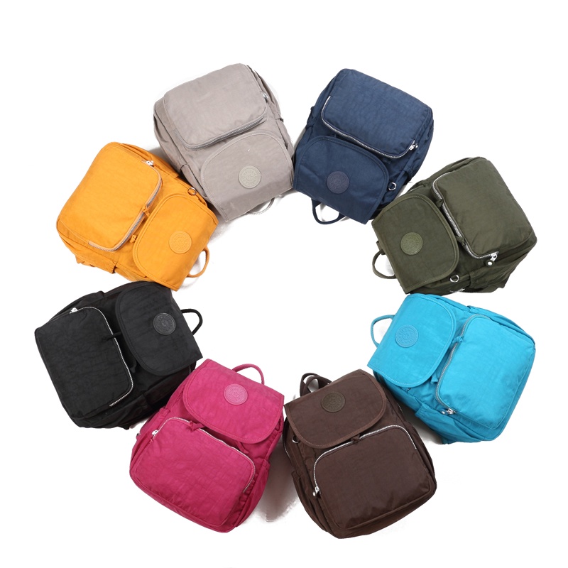GUDIKA 5015 - Tas Ransel Laptop Wanita Kekinian Import Original Terbaru Bahan Nilon Waterproof Anti Air Premium Korea bisa muat banyak barang banyak slot kocek terlaris - tas wanita - tas cewek - tas kerja - tas laptop - rangsel - gudika bag - tas gudika