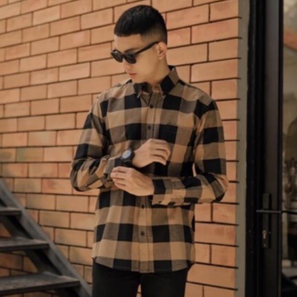 Reggo Kemeja Flanel Pria Barack
