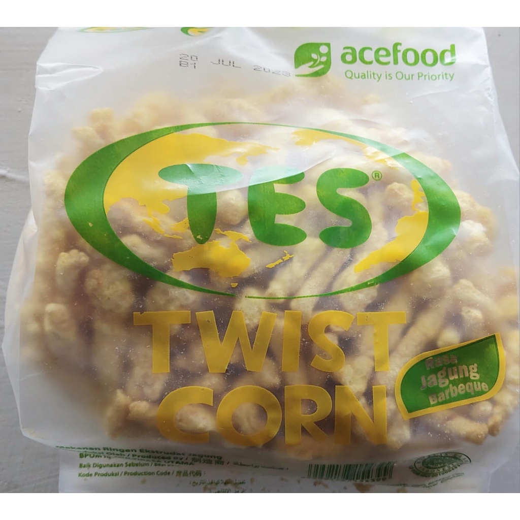

Tes Ace Food Twist Corn Pak 220 gram