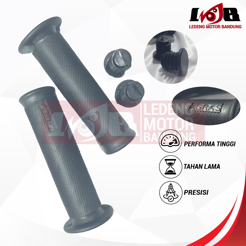 Ride It Handgrip Agras Handle Gas Grip Karet Handfat Motor Universal