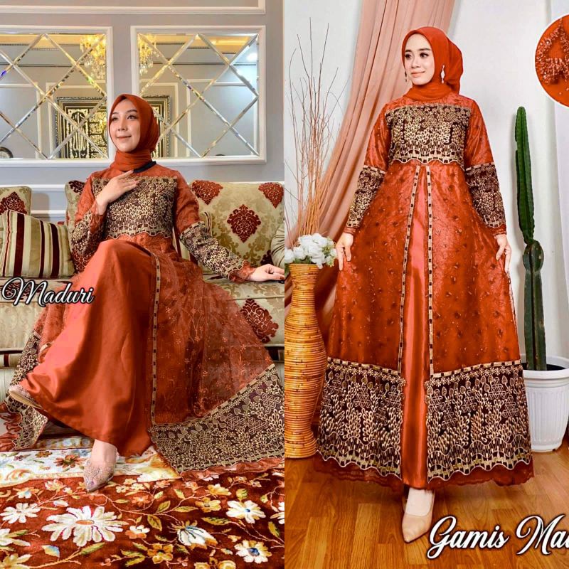 KEBAYA ORIGINAL//KEBAYA MODERN//GAMIS MADHURI SIZE M-JUMBO( LD 120 CM )//By Pelangi Jaya