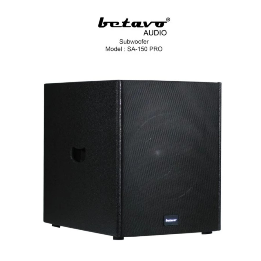 SPEAKER SUBWOOFER AKTIF 15 INCH BETAVO SA-15 PRO PROFESSIONAL AUDIO SPEAKER