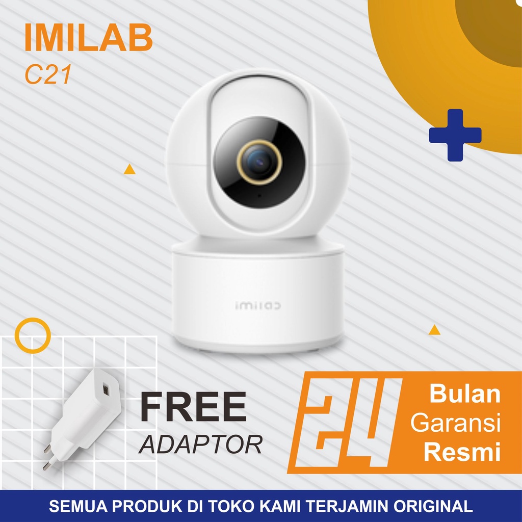 Imilab C21 Home Security Camera 2.5K Night Vision 360° IP Camera CCTV