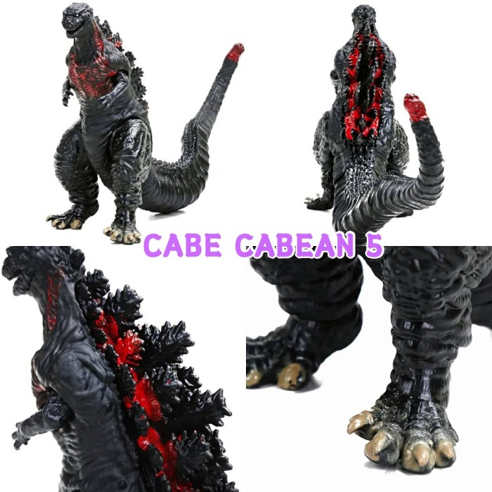 ✿ BISA COD✿ action figure Godzilla Shin merah mainan pajangan hiasan hobby