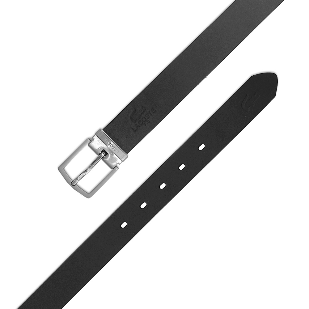 LCT Silver Pin Buckle Leather Belt